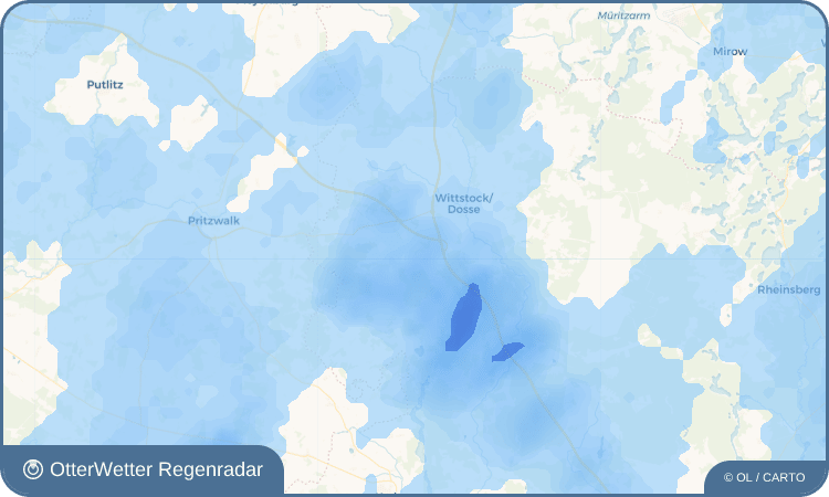 OtterWetter Regenradar-Widget Papenbruch