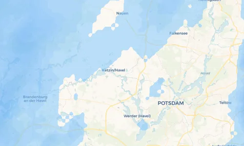 Regenradar Vorschaubild - Aktuelle Niederschläge in Paretz und Umgebung