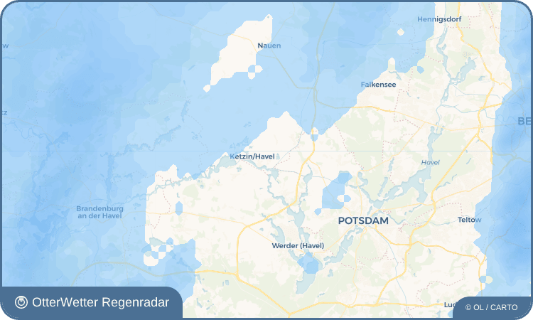 Wetter-Widget-Vorschau mit Vorhersagedaten für Paretz
