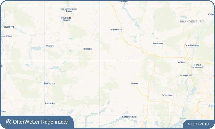 Wetter-Widget-Vorschau mit Vorhersagedaten für Paulinenaue