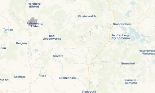 Regenradar Vorschaubild - Aktuelle Niederschläge in Plessa und Umgebung