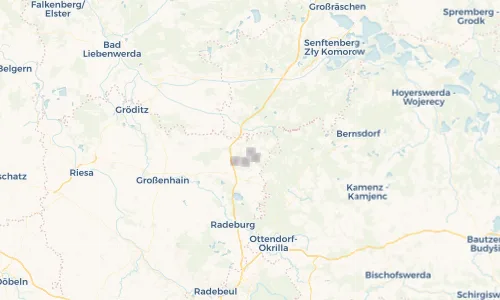 Regenradar Vorschaubild - Aktuelle Niederschläge in Ponickau und Umgebung