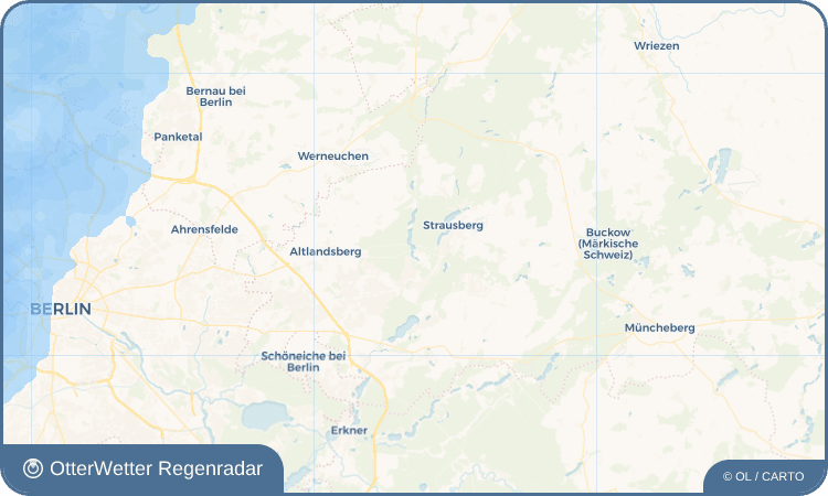 OtterWetter Regenradar-Widget Postbruch