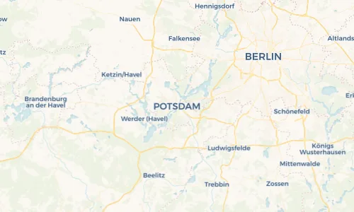 Regenradar Vorschaubild - Aktuelle Niederschläge in Potsdam und Umgebung