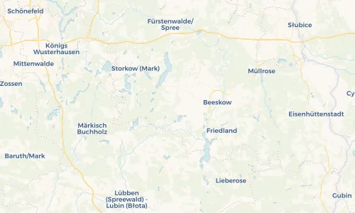 Regenradar Vorschaubild - Aktuelle Niederschläge in Premsdorf und Umgebung