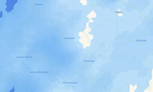 Regenradar Vorschaubild - Aktuelle Niederschläge in Premslin und Umgebung