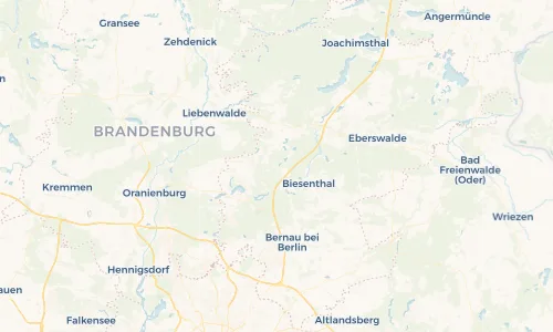 Regenradar Vorschaubild - Aktuelle Niederschläge in Prenden und Umgebung