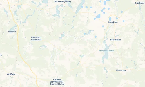 Regenradar Vorschaubild - Aktuelle Niederschläge in Pretschen - Mrocna und Umgebung