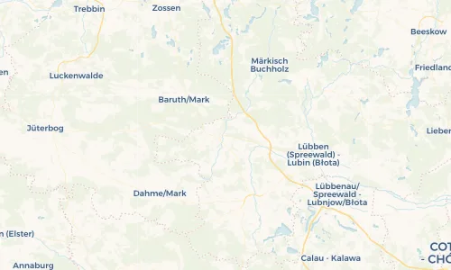 Regenradar Vorschaubild - Aktuelle Niederschläge in Prierow und Umgebung