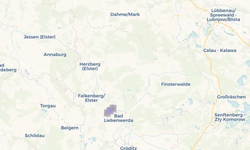 Regenradar Vorschaubild - Aktuelle Niederschläge in Prießen und Umgebung