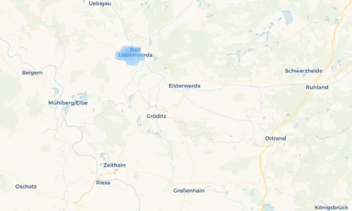 Regenradar Vorschaubild - Aktuelle Niederschläge in Prösen und Umgebung