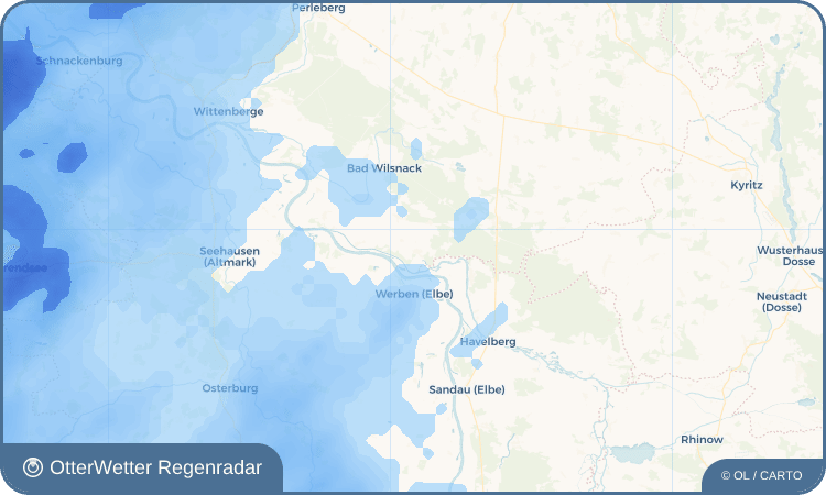 OtterWetter Regenradar-Widget Quitzöbel