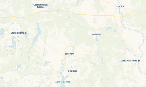 Regenradar Vorschaubild - Aktuelle Niederschläge in Radinkendorf und Umgebung