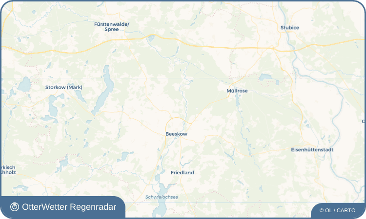 OtterWetter Regenradar-Widget Radinkendorf