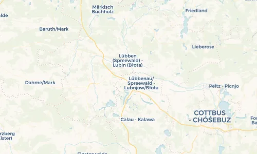 Regenradar Vorschaubild - Aktuelle Niederschläge in Ragow - Rogow und Umgebung