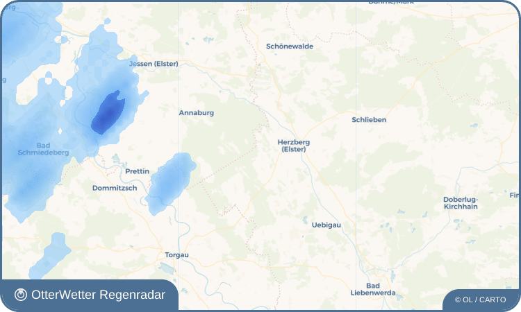Wetter-Widget-Vorschau mit Vorhersagedaten für Rahnisdorf