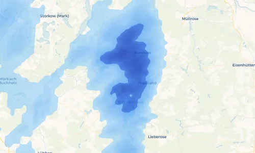 Regenradar Vorschaubild - Aktuelle Niederschläge in Ranzig und Umgebung