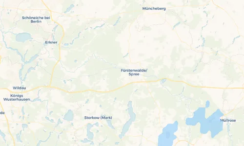 Regenradar Vorschaubild - Aktuelle Niederschläge in Rauensche Ziegelei und Umgebung