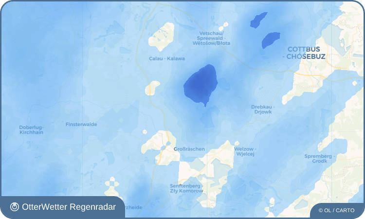 OtterWetter Regenradar-Widget Rettchensdorf