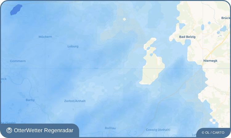 OtterWetter Regenradar-Widget Reuden/Anhalt Süd