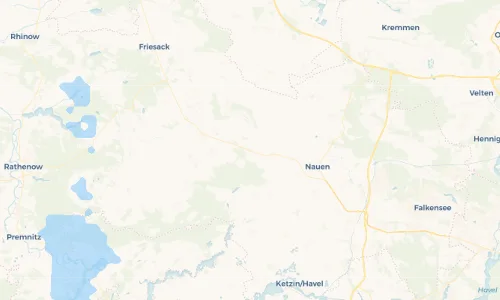 Regenradar Vorschaubild - Aktuelle Niederschläge in Ribbeck und Umgebung