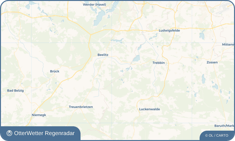 OtterWetter Regenradar-Widget Rieben