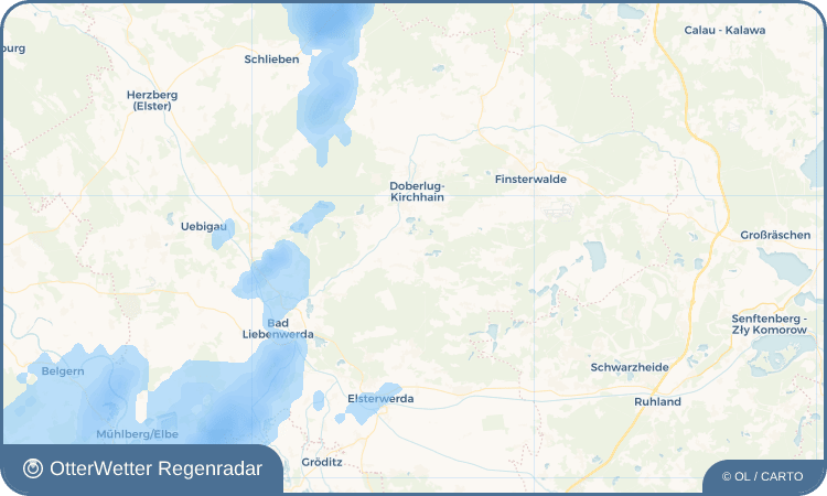 OtterWetter Regenradar-Widget Rückersdorf