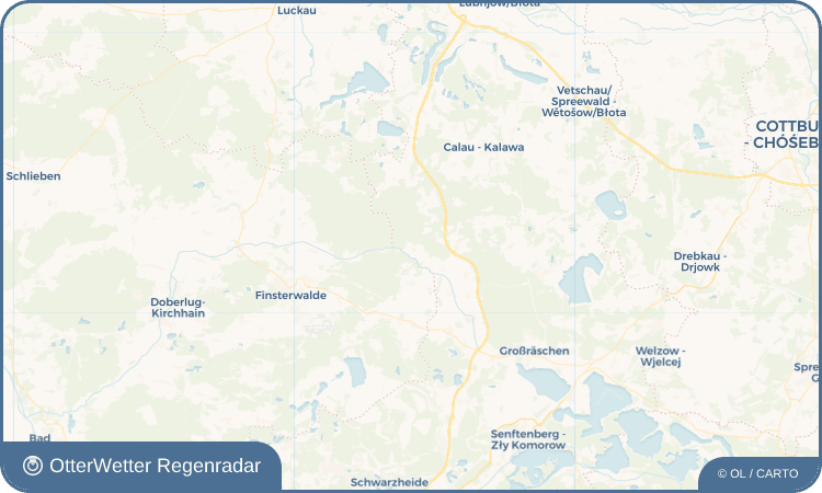 OtterWetter Regenradar-Widget Rutzkau