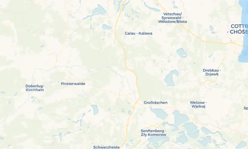 Regenradar Vorschaubild - Aktuelle Niederschläge in Saadow und Umgebung