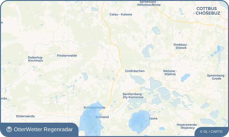 Wetter-Widget-Vorschau mit Vorhersagedaten für Saalhausen