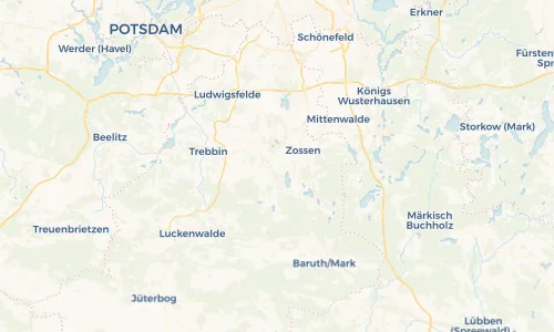 Regenradar Vorschaubild - Aktuelle Niederschläge in Saalow und Umgebung