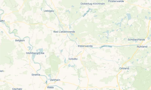 Regenradar Vorschaubild - Aktuelle Niederschläge in Saathain und Umgebung
