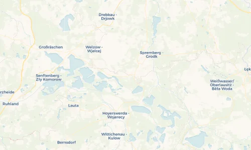Regenradar-Vorschau: aktuelle Niederschläge in Sabrodt - Zabrod und Umgebung