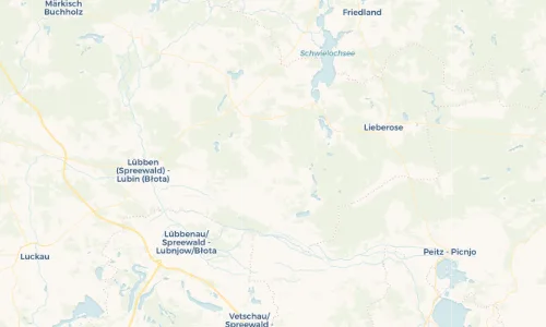 Regenradar Vorschaubild - Aktuelle Niederschläge in Sacrow - Zakrjow und Umgebung