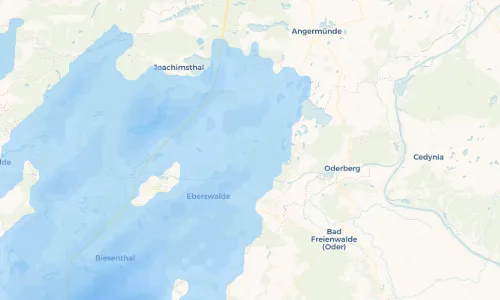 Regenradar Vorschaubild - Aktuelle Niederschläge in Sandkrug und Umgebung