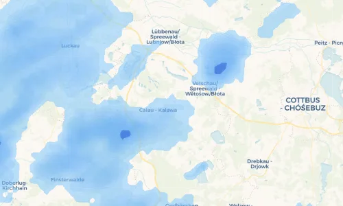 Regenradar Vorschaubild - Aktuelle Niederschläge in Saßleben - Zasłomjeń und Umgebung