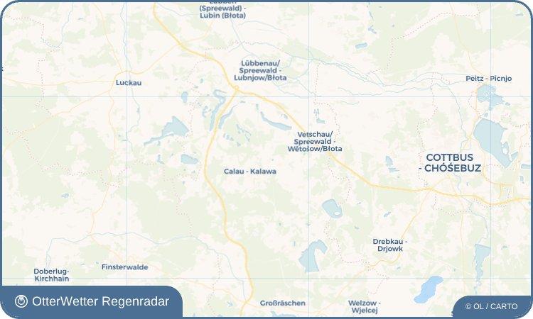 OtterWetter Regenradar-Widget Saßleben - Zasłomjeń