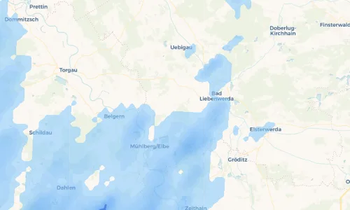 Regenradar Vorschaubild - Aktuelle Niederschläge in Saxdorf und Umgebung