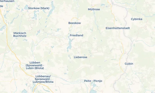 Regenradar Vorschaubild - Aktuelle Niederschläge in Schadow und Umgebung