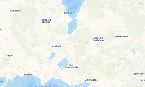 Regenradar Vorschaubild - Aktuelle Niederschläge in Schilda, Ausbau und Umgebung