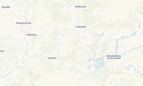 Regenradar Vorschaubild - Aktuelle Niederschläge in Schlagenthin und Umgebung