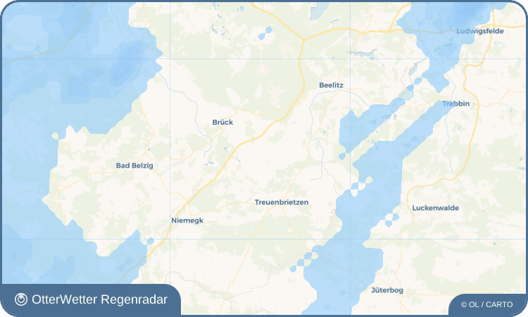 OtterWetter Regenradar-Widget Schlalach
