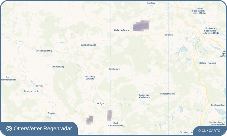 OtterWetter Regenradar-Widget Schlieben