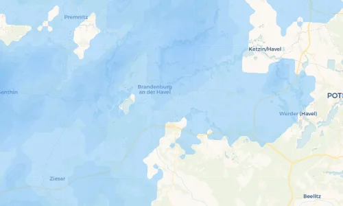 Regenradar Vorschaubild - Aktuelle Niederschläge in Schmerzke und Umgebung
