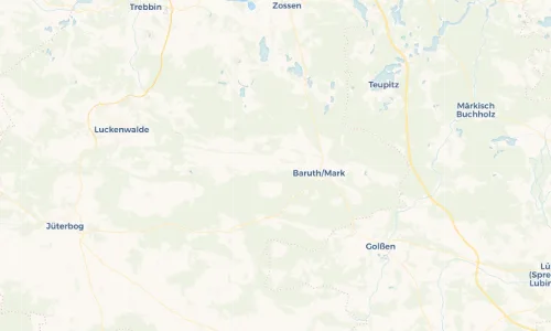 Regenradar Vorschaubild - Aktuelle Niederschläge in Schöbendorf und Umgebung