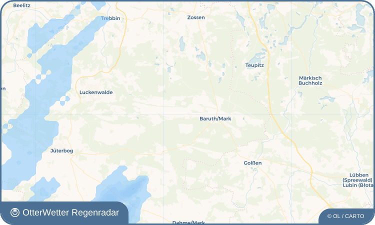 OtterWetter Regenradar-Widget Schöbendorf