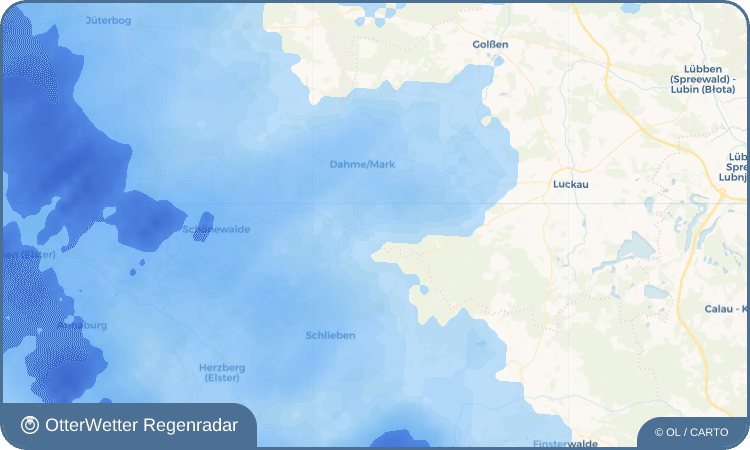 OtterWetter Regenradar-Widget Schöna