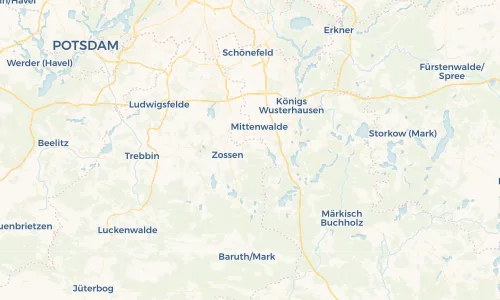 Regenradar Vorschaubild - Aktuelle Niederschläge in Schöneiche und Umgebung