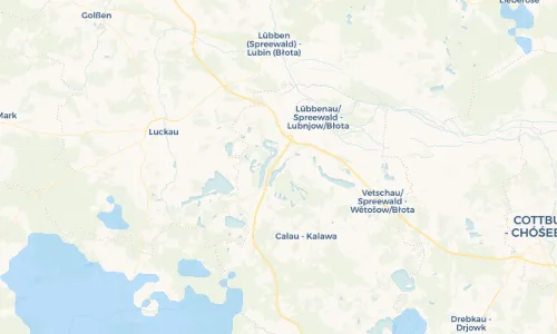 Regenradar Vorschaubild - Aktuelle Niederschläge in Schönfeld - Tłukom und Umgebung