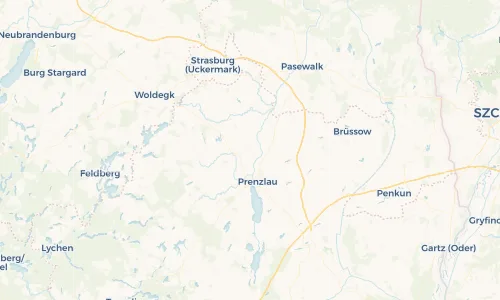 Regenradar Vorschaubild - Aktuelle Niederschläge in Schönwerder und Umgebung